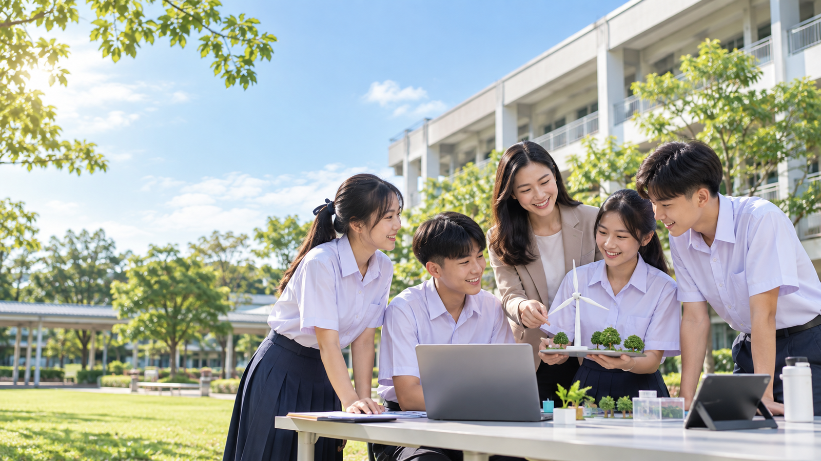 โรงเรียนตัวอย่างวิทยารับการนิเทศ ติดตาม และประเมินผลการจัดการศึกษา จาก สพม.นครปฐม